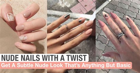 Nude Nail Art That S Anything But Boring