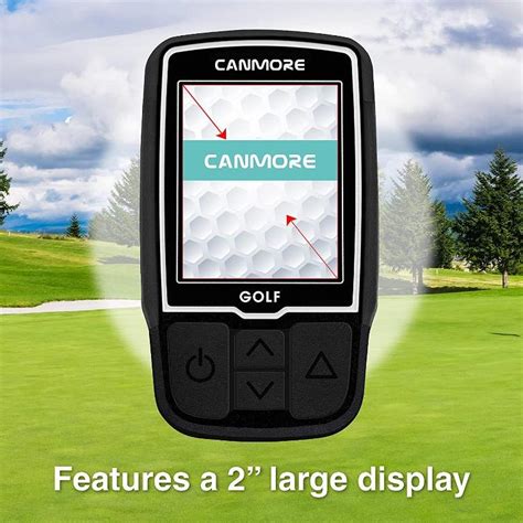 Canmore Hg 200 Handheld Golf Gps Water Resistant Pete