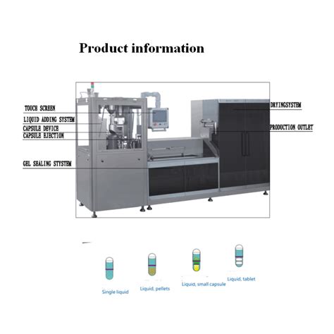 Njyf C Full Automatic Hard Capsule Liquid Filling And Sealing