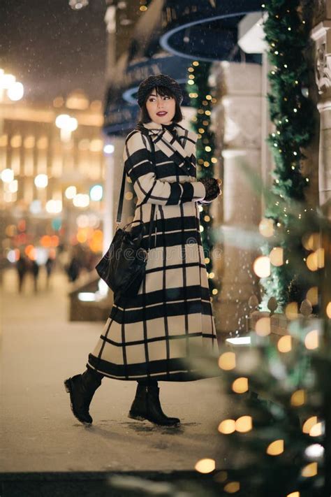 Brunette On The Street Of Old Riga Stock Photo Image Of Grunge Cobblestone 23300006