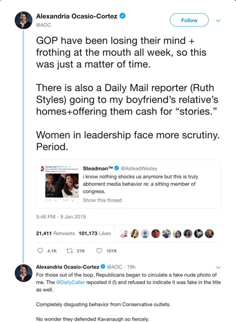 Alexandria Ocasio Cortez Hits Out At Disgusting Media Publishing Fake Nude Image Lovelyti