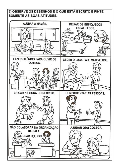 Atividade De Ensino Religioso 1 Ano Sobre Valores - Atividades De Ensino Religioso 1 Ano Para Imprimir Sobre Valores - G2EDU