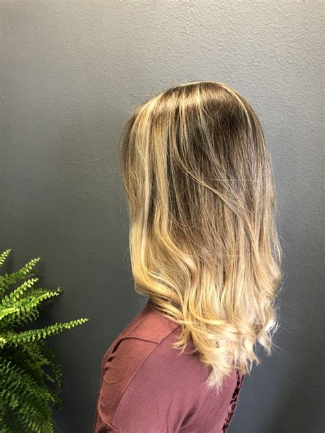 Brown Blonde Balayage Perfect Spring Hair