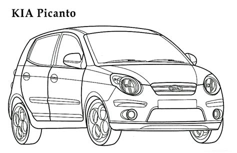 Kia Sorento Coloring Pages