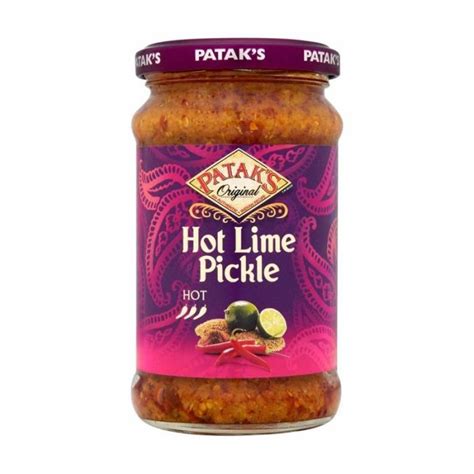 Buy Patak S Hot Lime Pickle G Online Lemon Pickle Asia Market
