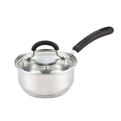 Cook N Home 1 Quart Stainless Steel Sauce Pan With Lid