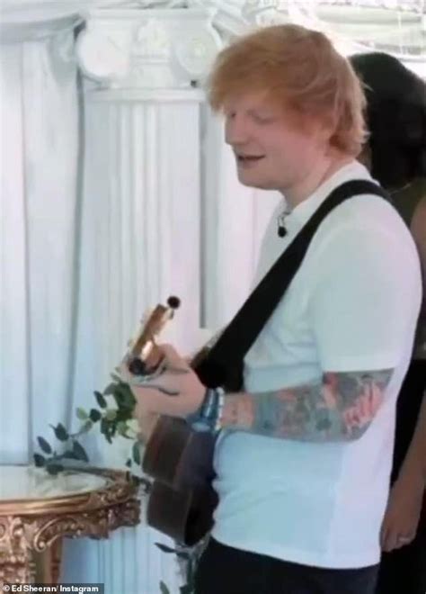 Ed Sheeran Leaves A Bride And Groom Speechless After Crashing Their