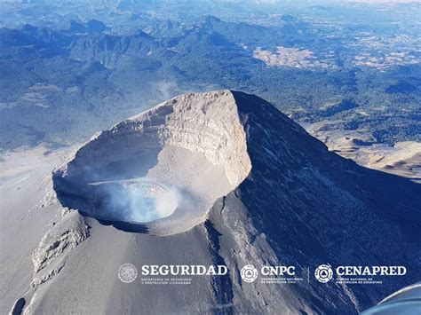 Reporte Del Monitoreo De Cenapred Al Volcán Popocatépetl Hoy 27 De