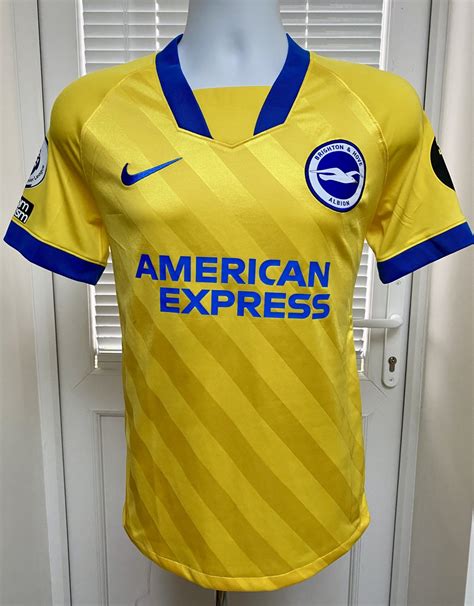 Brighton Hove Albion Extérieur Maillot de foot 2020 2021 Sponsored