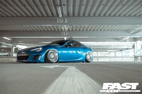 Stanced Subaru Brz