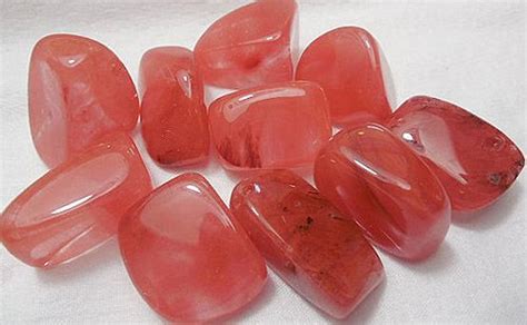 Черри кварц - Cherry Quartz, шерри кварц, огненный кварц - Fiery Quartz ...