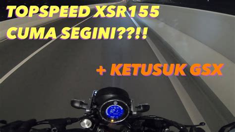 top speed yamaha xsr  youtube