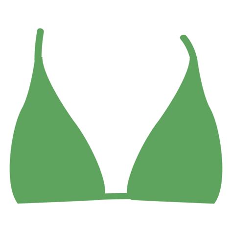 Diseño PNG Y SVG De Top De Bikini Verde Para Camisetas