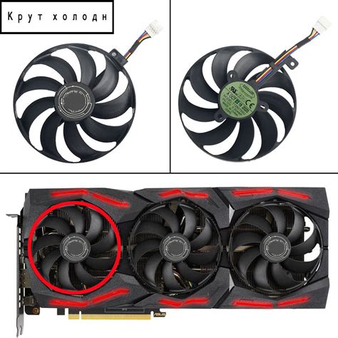 88MM T129215SU вентиляторы для замены asus ROG Strix 2060 GTX 2080 GTX ...