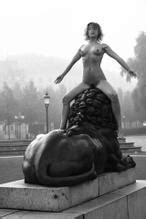 Marisa Papen Nude In In The Streets Of Stockholm Photoshoot Swedish Aznude