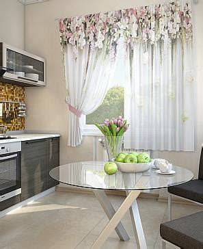 Шторки для кухни в деревенском стиле для деревенского дома - 85 фото