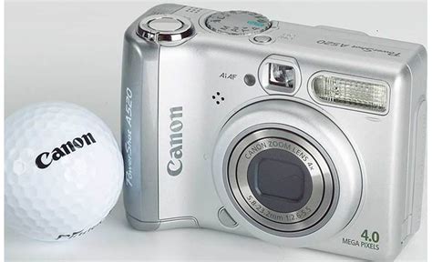 Canon Powershot A520 4 Megapixel Digital Camera At Crutchfield