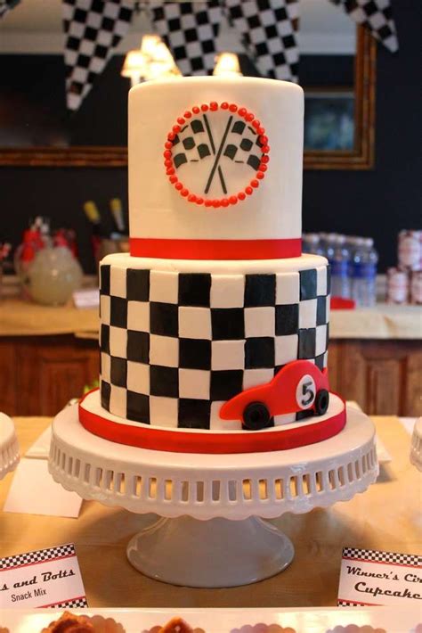 Race Car Birthday Party Ideas Photo 5 Of 13 Race Car Birthday Party