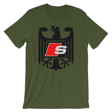 Audi S Line Eagle T Shirt Driver Apparel