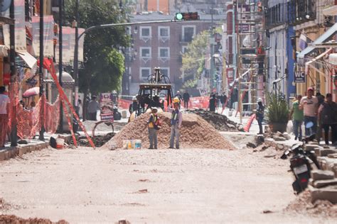 Avance Rehabilitación Calles del Centro Histórico Gran Angular