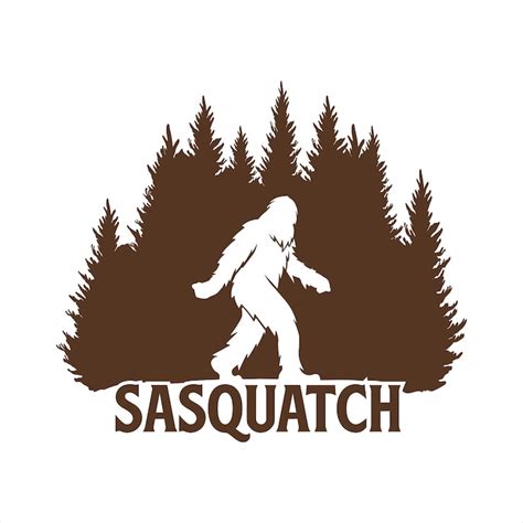 Premium Vector Sasquatch Illustration Design