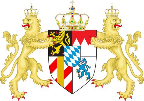 House of Wittelsbach: Coat of arms of the Kingdom of Bavaria Monarchy ...