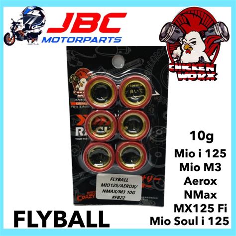 Chicken Worx Flyball Set Mio M Aerox Nmax Mio I G G G G