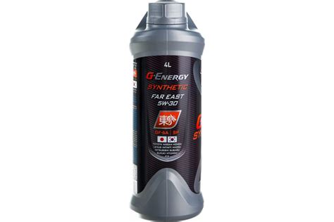 Масло G-ENERGY Synthetic Far East 5W-30 4л 253142415 - выгодная цена ...