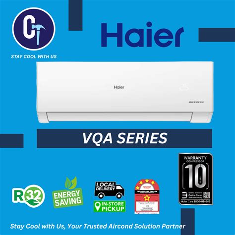 Haier R32 Smart Clean Inverter Air Conditioner VQA VQC VXA Series 1