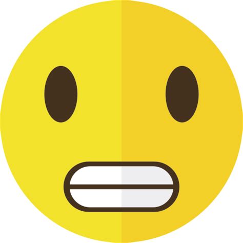 Nervous Generic Flat icon 