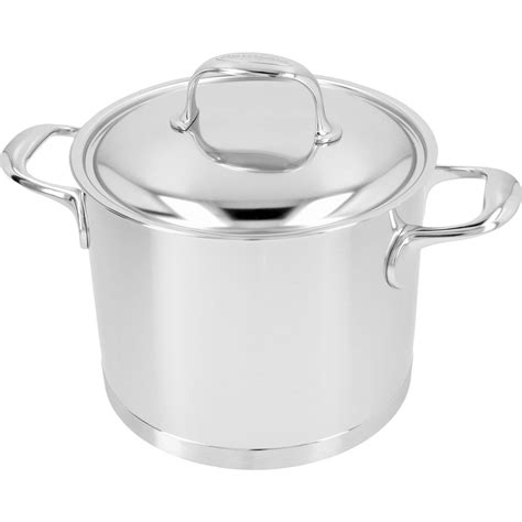 Oala Inox Cu Capac 20cm 5L Atlantis Demeyere KitchenShop