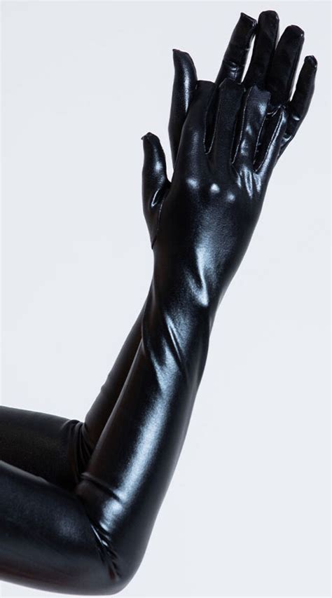 Wet Look Lingerie PVC Faux Laeather Outfits BEDTIME FLIRT