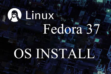 linux server construction fedora os install