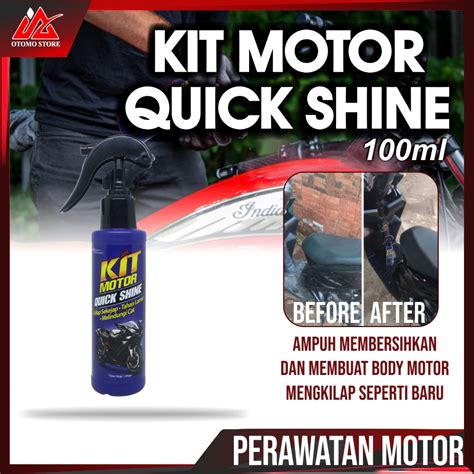 Kit Shine Pump Pengkilap Anti Air Debu Kit Quick Shine Pump 100ml