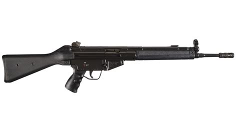 Heckler And Koch Hk 43 Semi Automatic Rifle Rock Island Auction