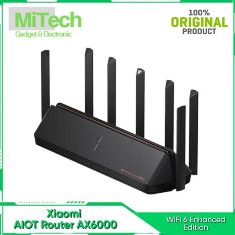 Jual Xiaomi Router AX6000 Wifi6 Enhanced Edition 6 Gigabit Wireless ...