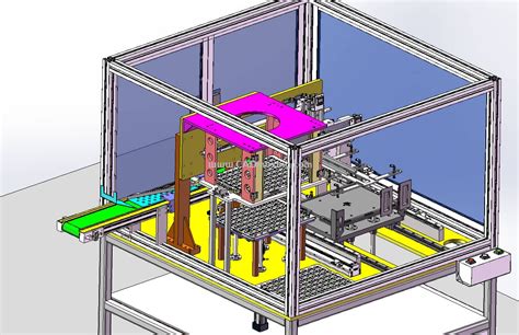 圆薄片自动装配设备三维模型 Cad模型网海量3d模型图纸免费下载。