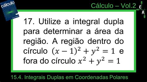 15 4 17 Integrais Duplas Em Coordenadas Polares YouTube