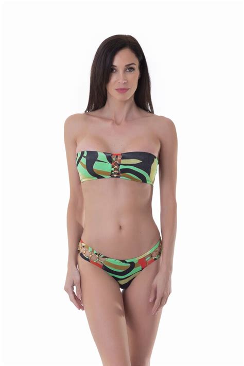 Miss Bikini Fantasy Bikini With Bandeau And Rings ShopStyle Two Piece