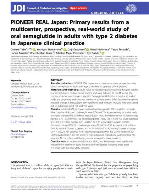 PDF PIONEER REAL Japan Primary Results From A Multicenter