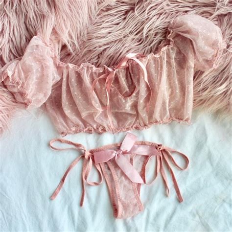 Lingerie Crop Top Etsy