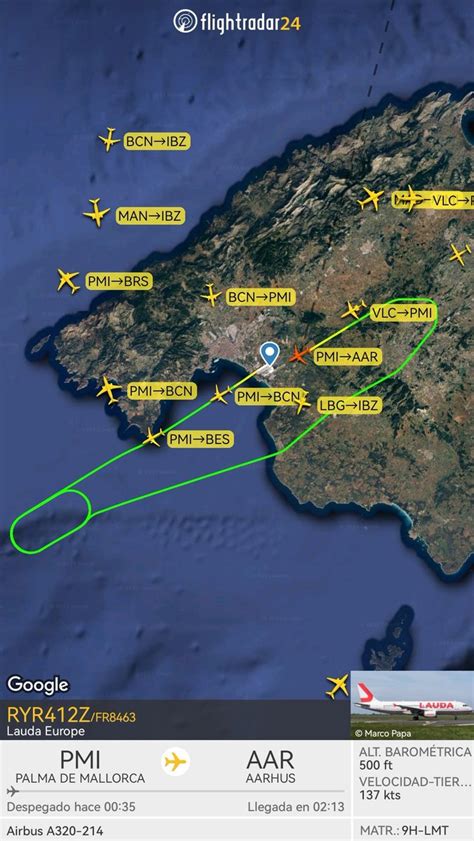 Controladores A Reos On Twitter Vuelo De Palma A Dinamarca Tras