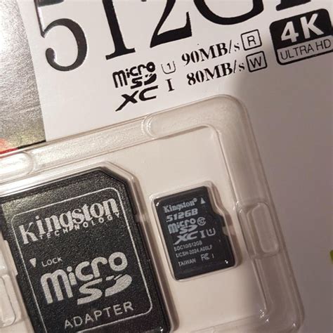 Флешка micro SD 512Gb Кингстоун – купить в Комсомольске-на-Амуре, цена ...