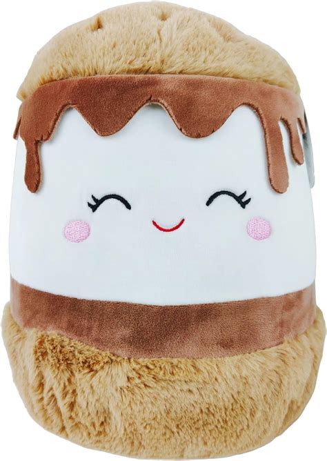 Squishmallow KellyToys 12 Inch 30cm Carmelita The S Mores Super