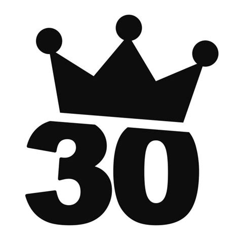 30 Birthday Clipart