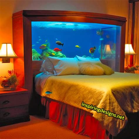 These Stunning Aquarium Beds Let You Sleep with the Fishes, but in a ...