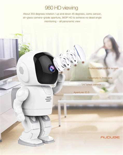 Robot Camera Baby Monitor WIFI Security Camera – Ding Tech