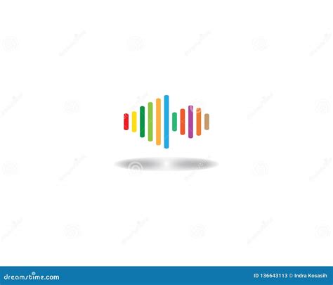 Music wave logo stock vector. Illustration of mobile - 136643113