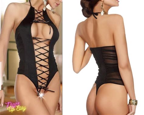 Open Crotch Lingerie Crotchless Open Cup Bra Ouvert Etsy Hong Kong My Xxx Hot Girl