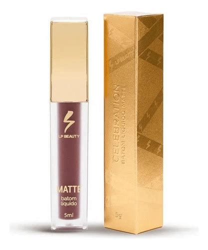Batom Lp Beauty L Quido Matte Celebration Deep Nude Ml Parcelamento Sem Juros